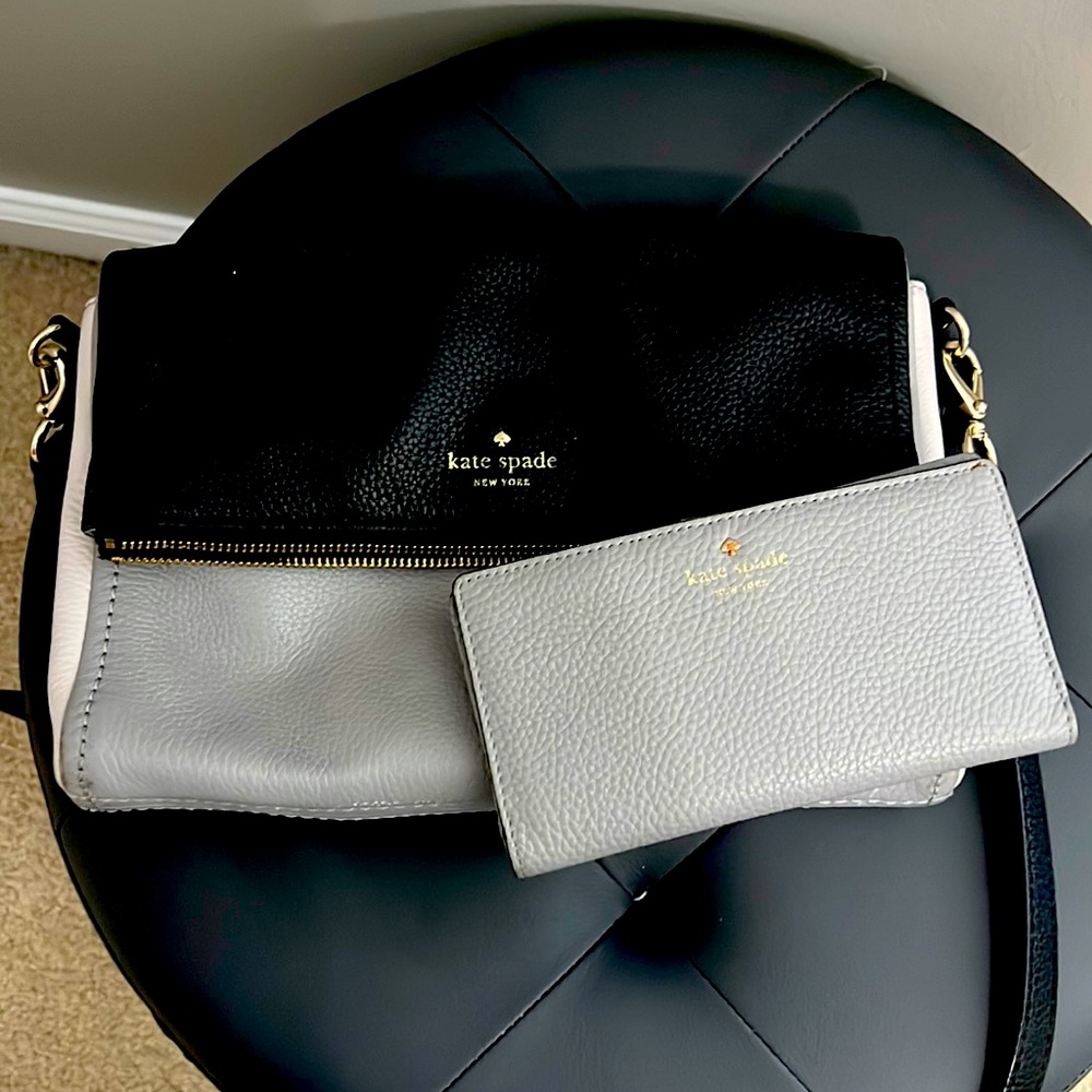 Kate Spade crossbody with matching wallet